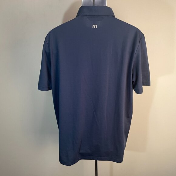 Travis Mathew Men's dark blue beachy vibes golf polo shirt XL Mint Condition - Picture 4 of 6